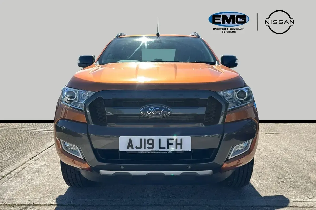 Begagnad Ford Ranger Wildtrack 200 HK (147 kW) 2019 Orange Pickup