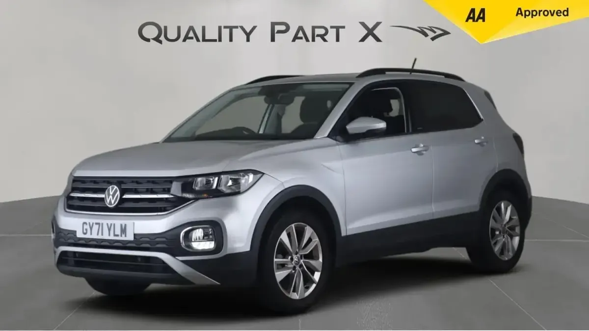 Used VW T-Cross Active 2021 Silver SUV