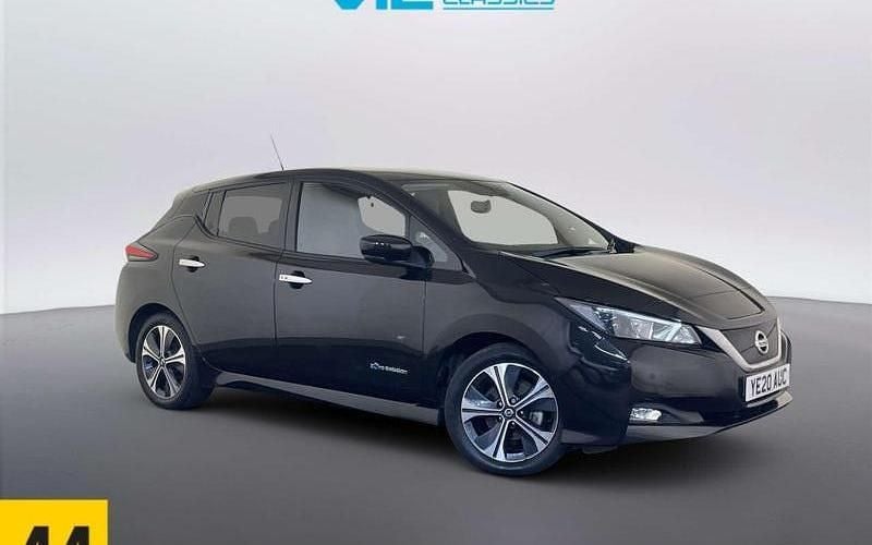 Used Nissan Leaf N-Connecta 110 kW (150 HP) 2020 Black Hatchback