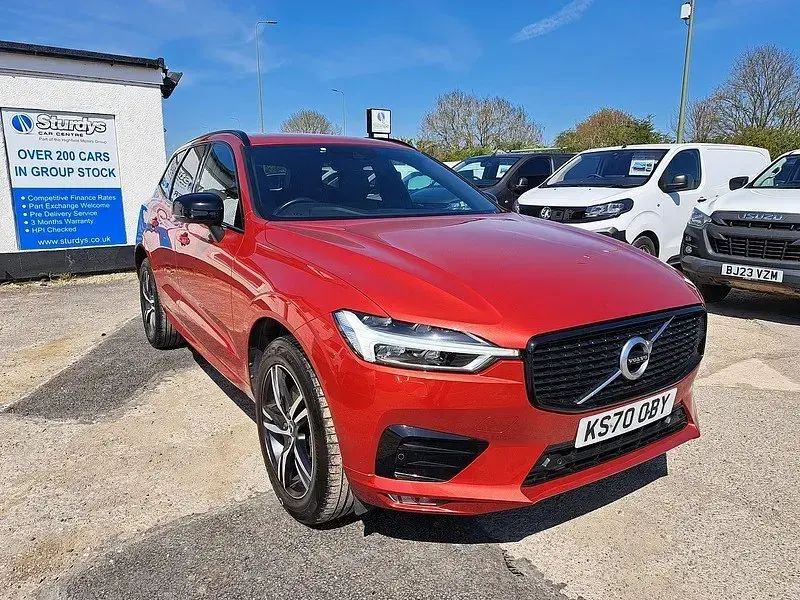 Second-hand Volvo XC60 R-Design 2021 Roșu SUV
