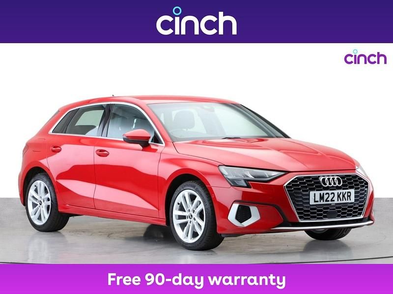 Red Used 2022 Audi A3 Sport Hatchback | £16,559 (Good price) - Image 1/3