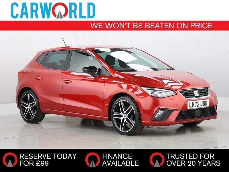 Red Used 2022 Seat Ibiza FR Hatchback | £10,688 (Good price) - Image 1/3