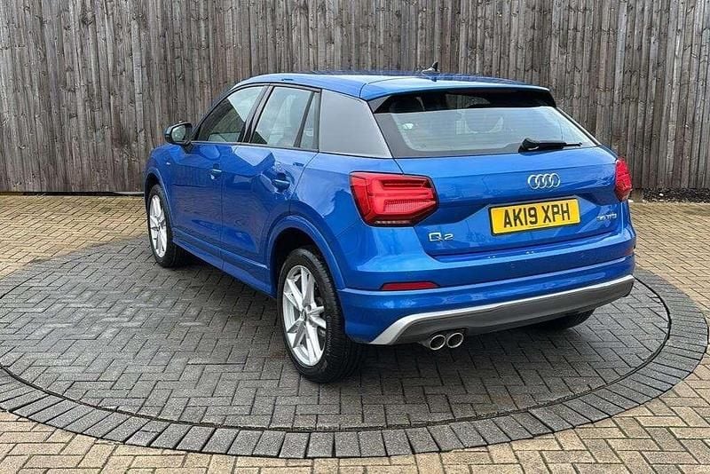 Used Audi Q2 S-Line 150 HP (110 kW) 2019 Blue SUV