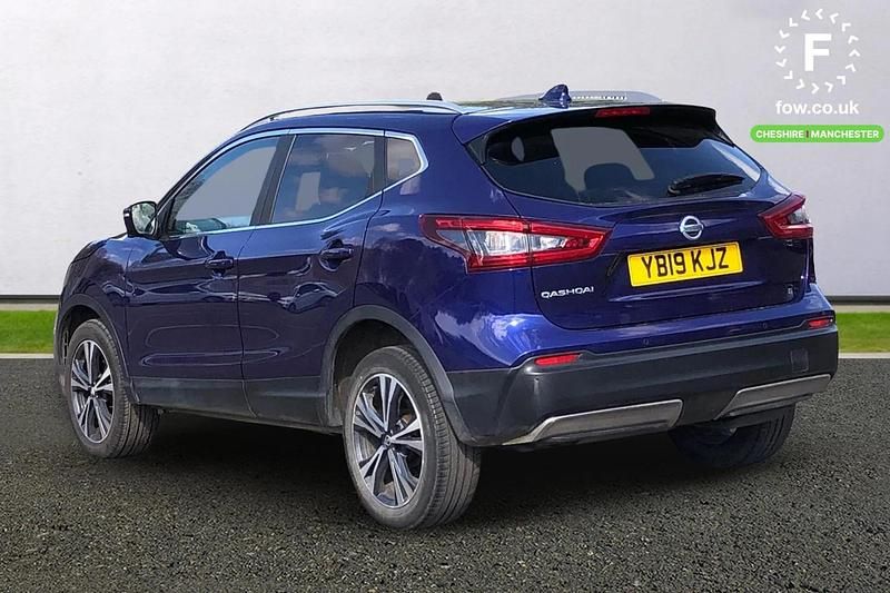 Used Nissan Qashqai N-Connecta 116 HP (85 kW) 2019 Blue SUV