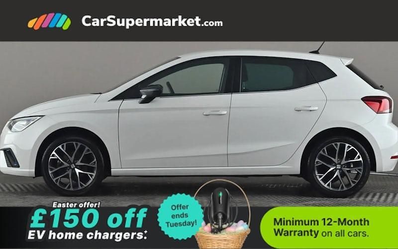 Used Seat Ibiza XCELLENCE Lux 110 HP (80 kW) 2023 White Hatchback