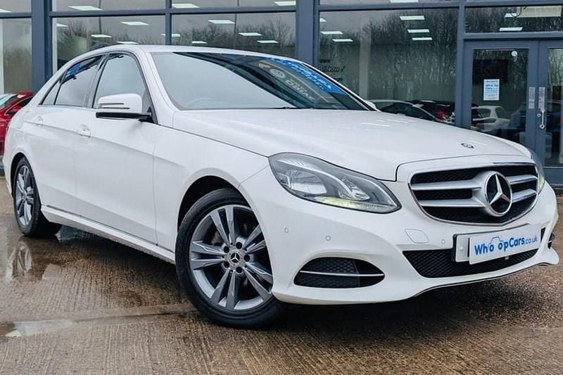 Used Mercedes E220 SE 170 HP (125 kW) 2014 White Sedan