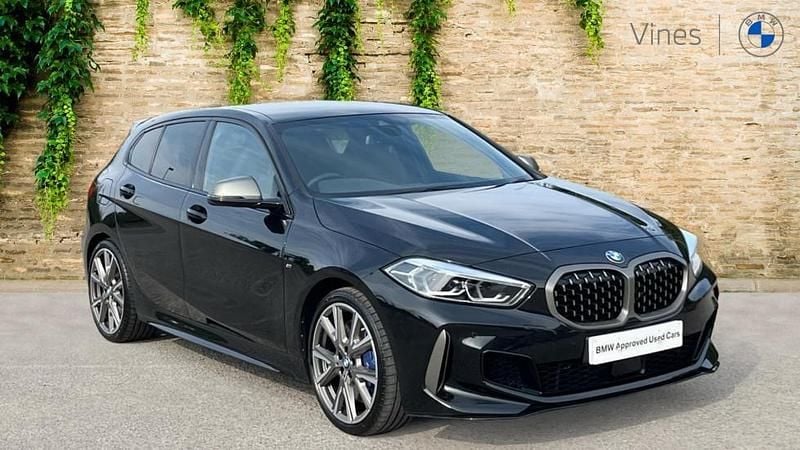 Black Used 2023 BMW M135 Comfort Edition Hatchback | £29,950 (Fair price) - Image 1/4