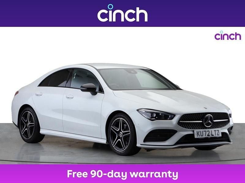 White Used 2022 Mercedes CLA180 Executive Sedan | £24,279 (Fair price) - Image 1/3