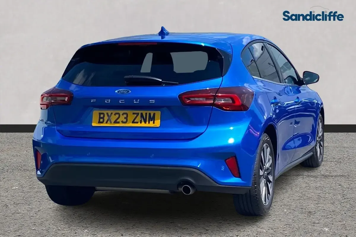 Used Ford Focus Titanium X 125 HP (91 kW) 2023 Blue Hatchback