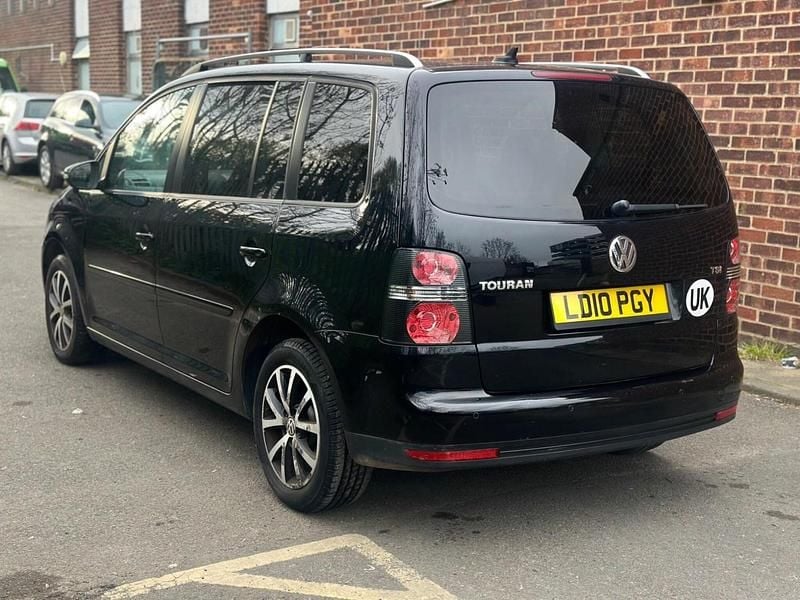 Used VW Touran Match 2010 Black MPV