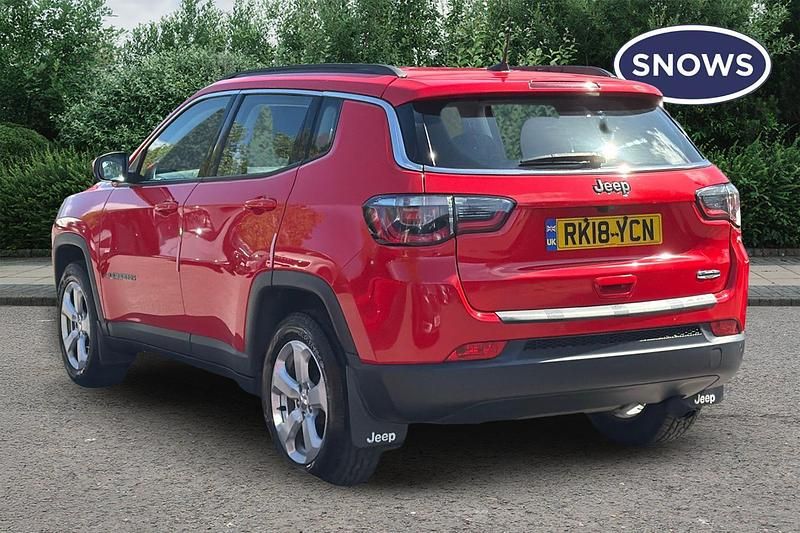 Used Jeep Compass Longitude 140 HP (102 kW) 2018 Red SUV