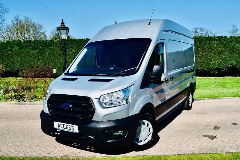 Used Ford Transit Trend 130 HP (95 kW) 2022 Silver Van