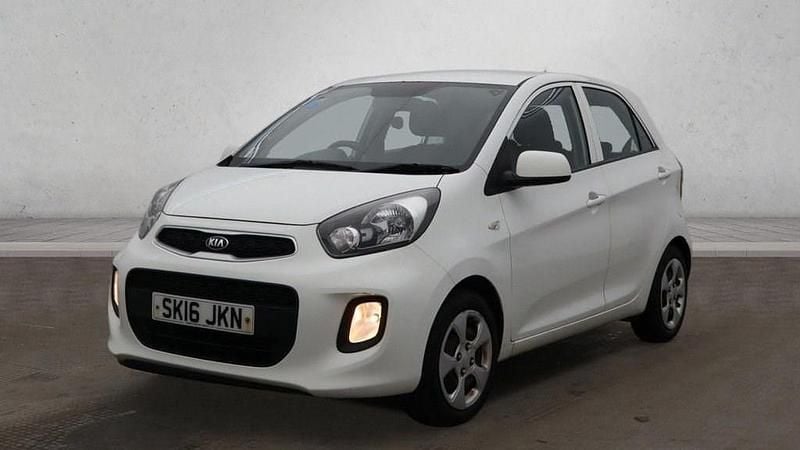 Used Kia Picanto 65 HP (47 kW) 2016 White Hatchback