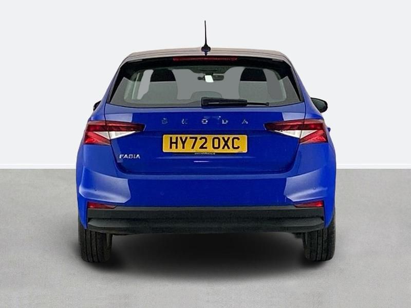 Used Skoda Fabia Comfort 2022 Blue Hatchback