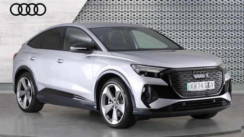 Used Audi Q4 e-tron Black Edition 210 kW (286 HP) 2024 Silver SUV