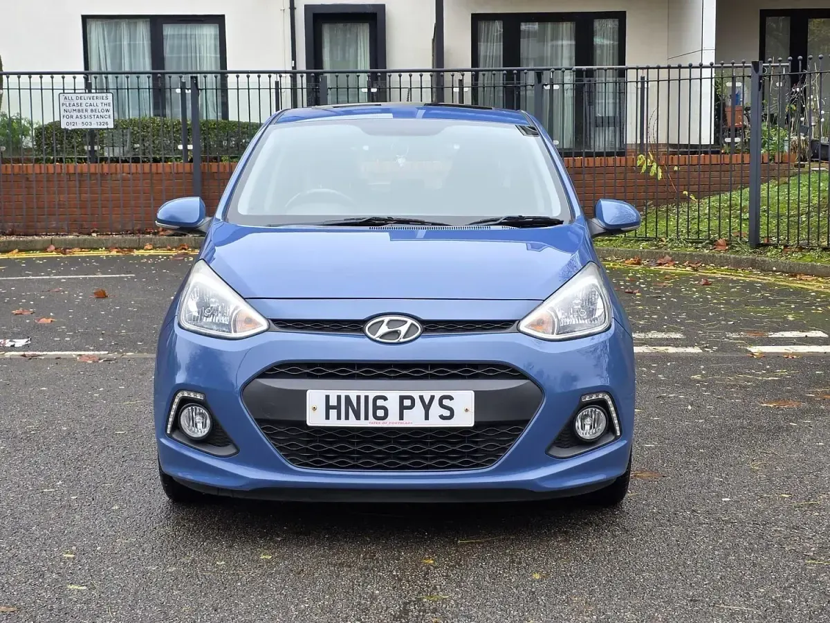 Käytetty Hyundai i10 Premium SE 2016 Sininen Viistoperä