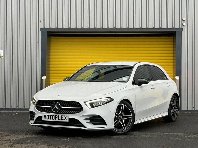 White Used 2023 Mercedes A180 Executive Hatchback | £19,995 (Fair price) - Image 1/4
