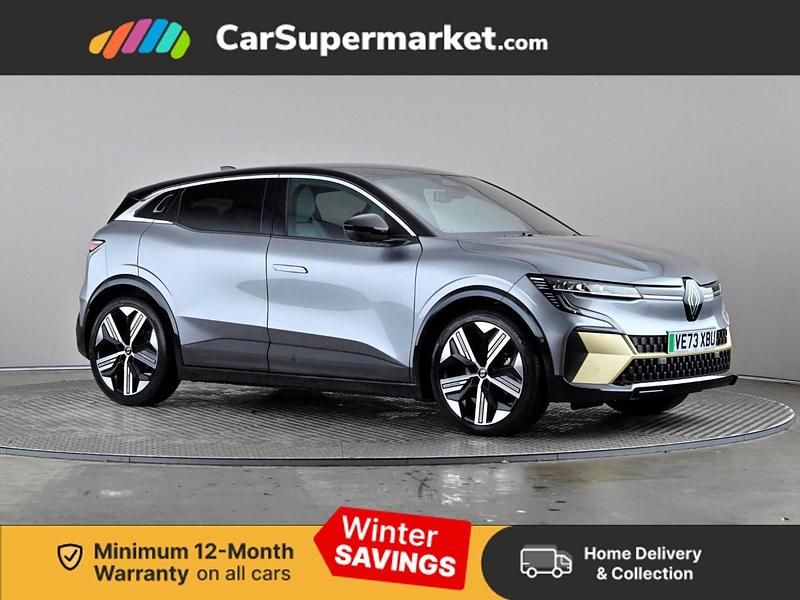 Grey/black Used 2024 Renault Megane E-Tech Iconic Hatchback | £19,697 (Fair price) - Image 1/3