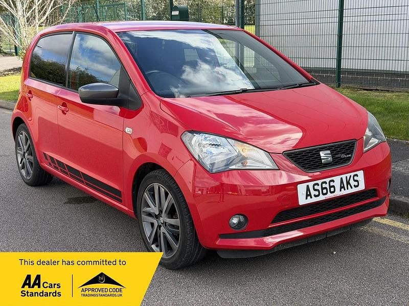 Used Seat Mii FR-Line 75 HP (55 kW) 2016 Red Hatchback