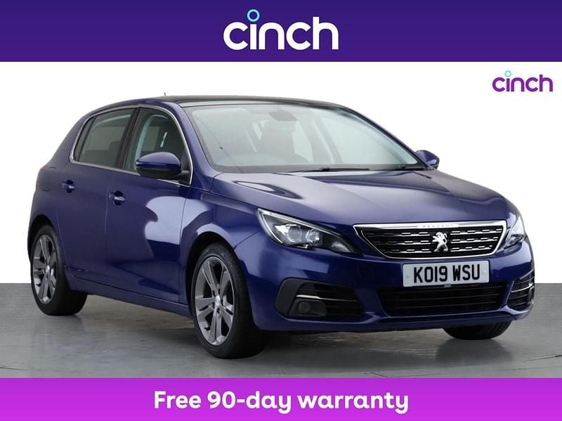 Blue Used 2019 Peugeot 308 Allure Hatchback | £7,349 (Fair price) - Image 1/3