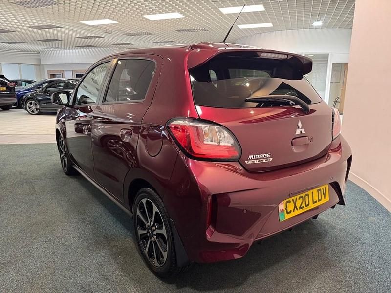 Used Mitsubishi Mirage Edition 78 HP (57 kW) 2020 Mauve/purple Hatchback