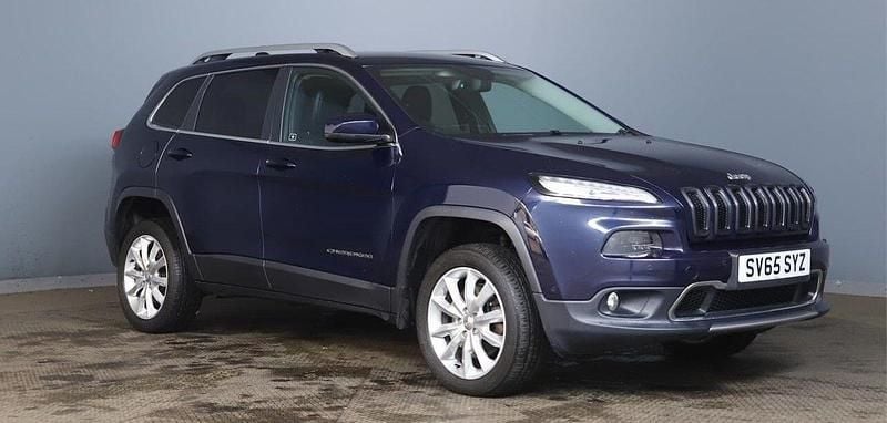 Blue Used 2015 Jeep Cherokee Limited SUV | £7,590 (Fair price) - Image 1/2