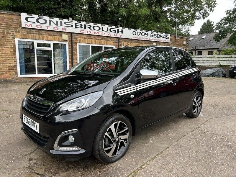 Black Used 2020 Peugeot 108 Collection Hatchback | £8,995 (Fair price) - Image 1/4