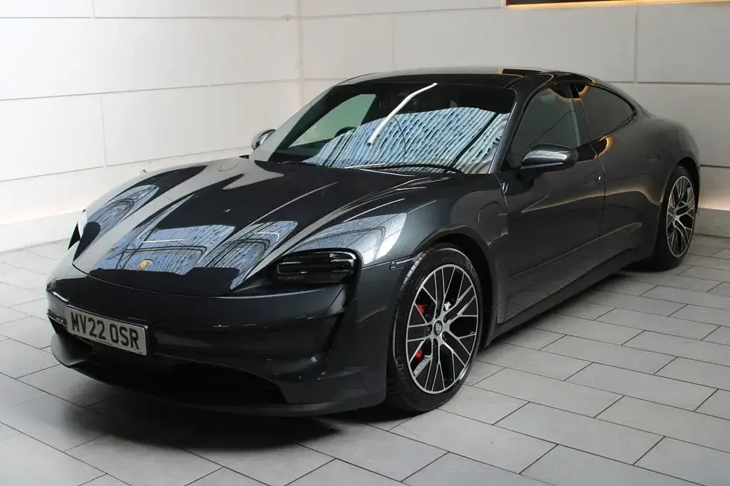 Used Porsche Taycan Performance Package 419 kW (571 HP) 2022 Grey Sedan