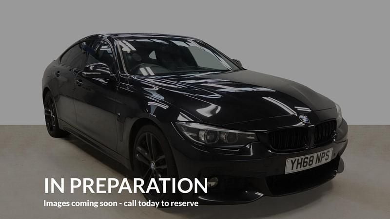 Black Used 2019 BMW 430 Gran Coupé M Sport Coupe | £17,505 (Fair price) - Image 1/4