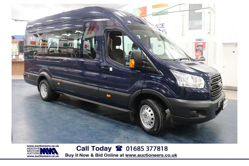 Used Ford Transit 125 HP (91 kW) 2017 Blue