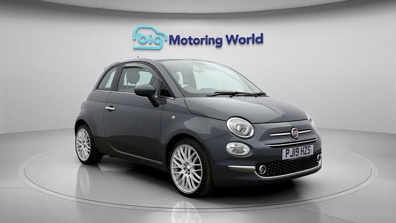 Used Fiat 500 Lounge 69 HP (50 kW) 2019 Grey Hatchback