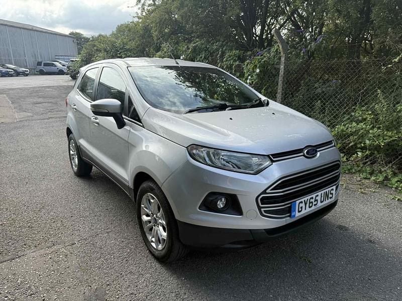 Silver Used 2015 Ford Ecosport Zetec SUV | £3,595 (Super price) - Image 1/4