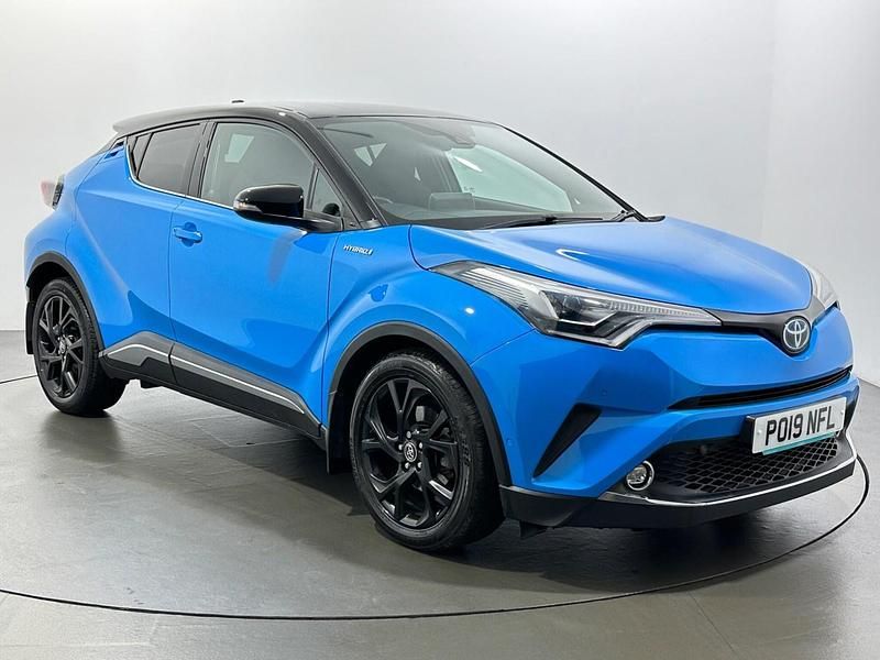 Blue/black Used 2019 Toyota C-HR SUV | £15,443 (Fair price) - Image 1/3