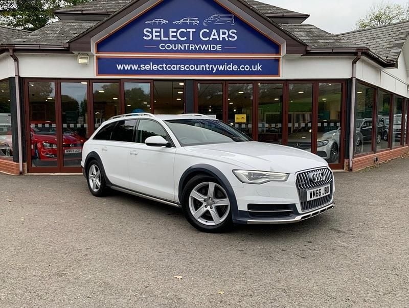 White Used 2016 Audi A6 Allroad Comfort Estate | £12,995 (Fair price) - Image 1/4