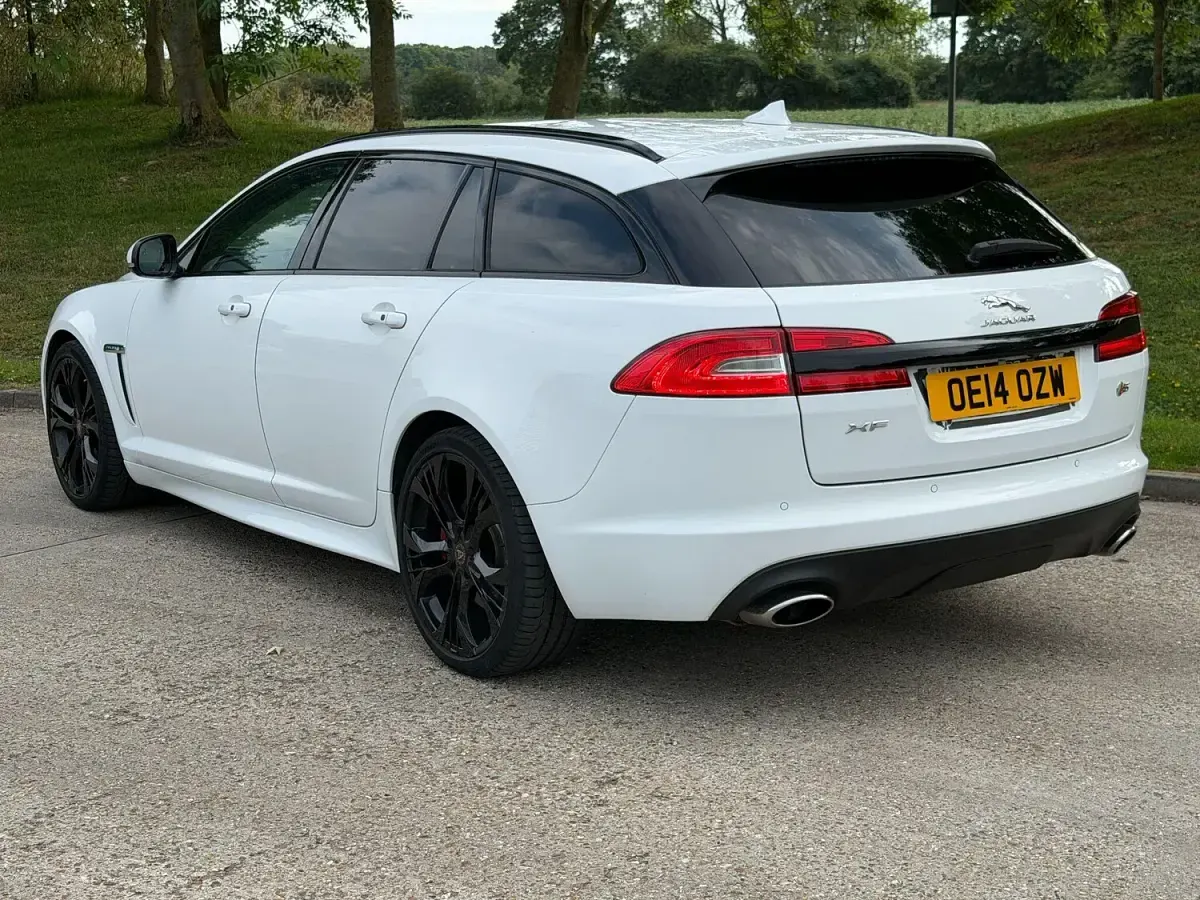 Used Jaguar XF Portfolio 2014 White Estate