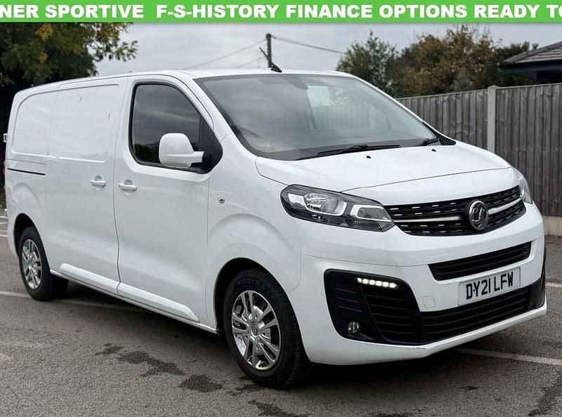 Used Vauxhall Vivaro Sportive 150 HP (110 kW) 2021 White MPV