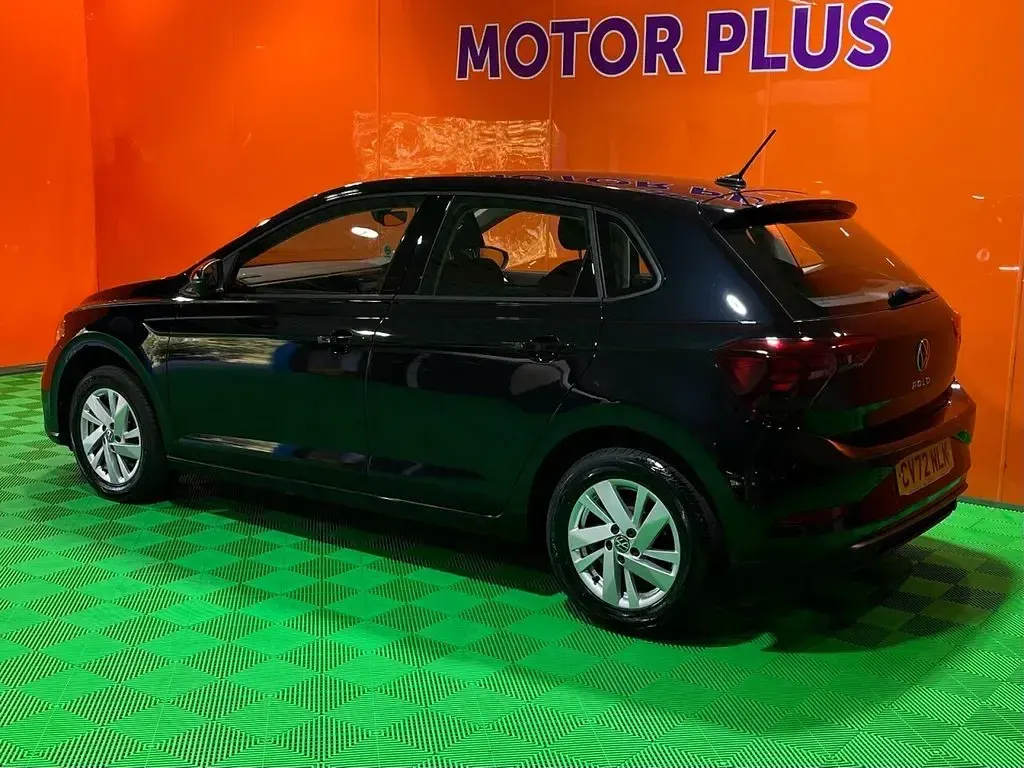 Used VW Polo Life 95 HP (69 kW) 2022 Black Hatchback