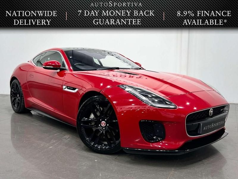 Red Used 2018 Jaguar F-Type R-Dynamic Coupe | £26,880 - Image 1/4