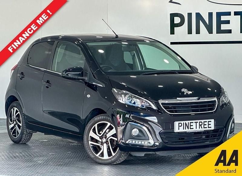 Black Used 2020 Peugeot 108 Allure Hatchback | £8,299 (Fair price) - Image 1/3