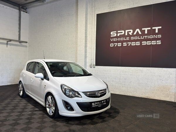 White Used 2013 Vauxhall Corsa SRi Hatchback | £3,250 (Good price) - Image 1/4