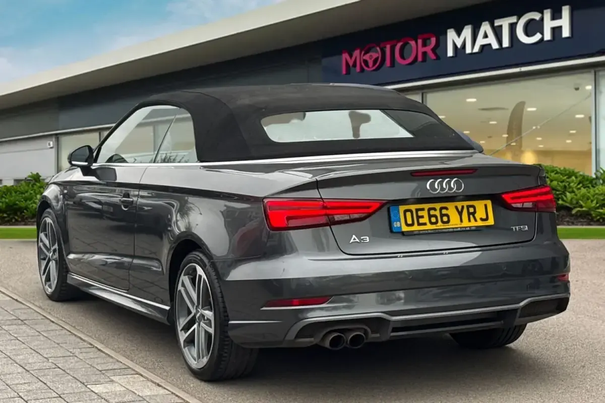 Usado Audi A3 Cabriolet S-Line 2017 Cinzento Cabrios