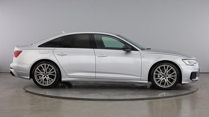 Used Audi A6 Black Edition 204 HP (150 kW) 2023 Silver Sedan