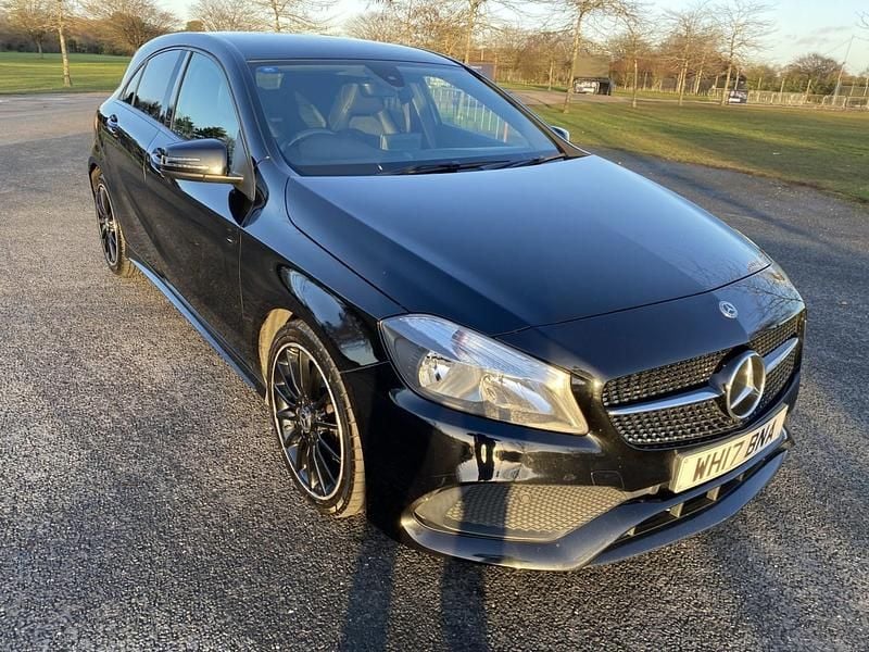 Black Used 2017 Mercedes A180 AMG line Hatchback | £8,000 (Fair price) - Image 1/4