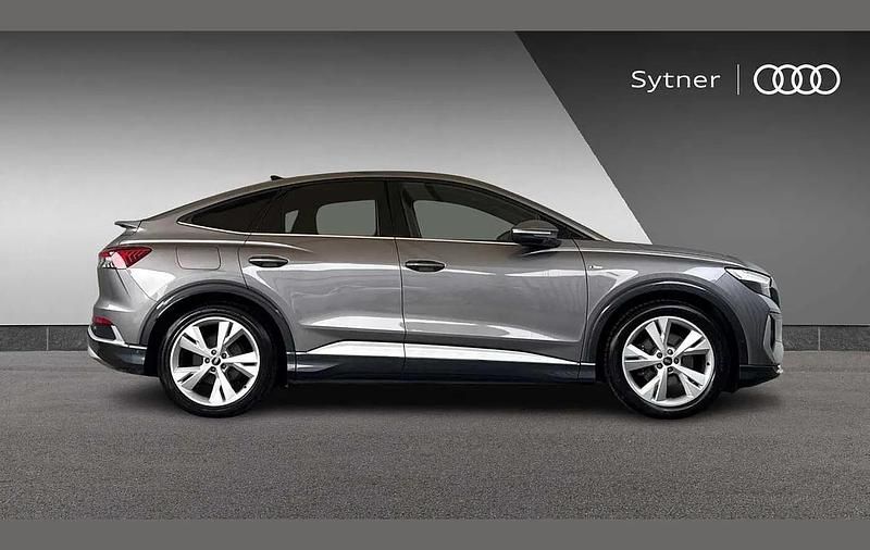 Used Audi Q4 Sportback e-tron S-Line 125 kW (170 HP) 2022 Grey SUV