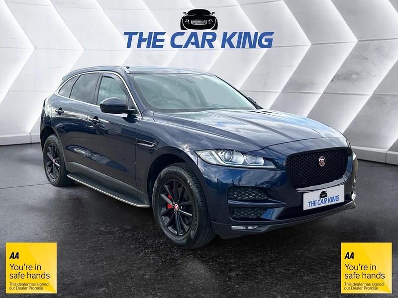 Used Jaguar F-Pace Prestige 180 HP (132 kW) 2017 Blue SUV
