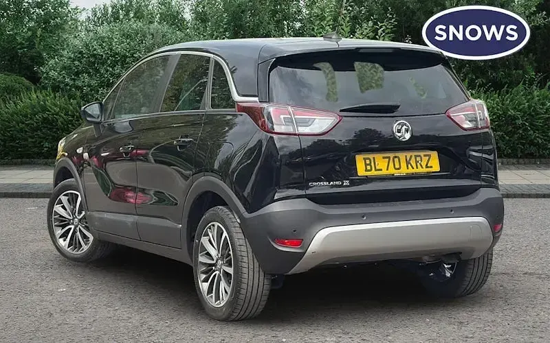 Used Vauxhall Crossland X Elite 131 HP (96 kW) 2020 Black SUV