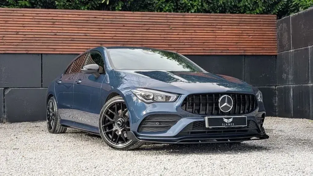 Used Mercedes CLA200 AMG Line Premium 2022 Blue Coupe