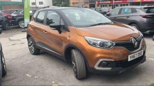 Orange/black Used 2017 Renault Captur Dynamique SUV | £7,530 (Fair price) - Image 1/4
