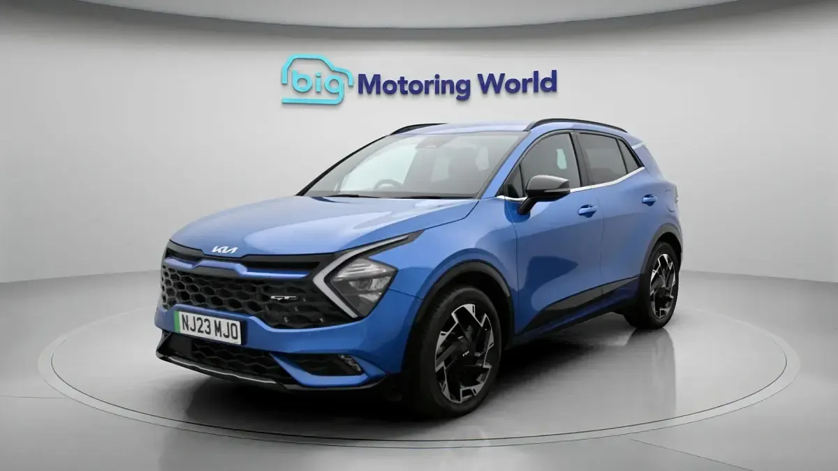 Used Kia Sportage GT-Line 261 HP (191 kW) 2023 Blue SUV