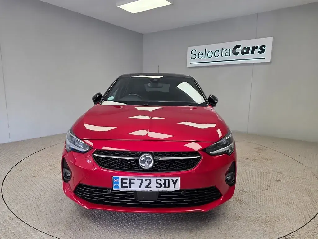 Used Vauxhall Corsa Ultimate 100 HP (73 kW) 2022 Red Hatchback